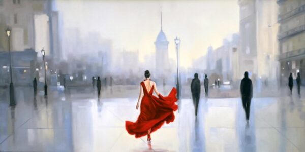 An Evening in Paris-Sacre Coeur 60x30