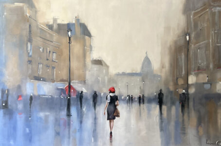 A Moment in Time, 48" X 72"